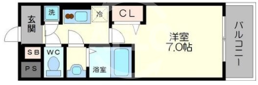 レジュールアッシュウエストレジスの間取り|レジュールアッシュウエストレジス　間取り