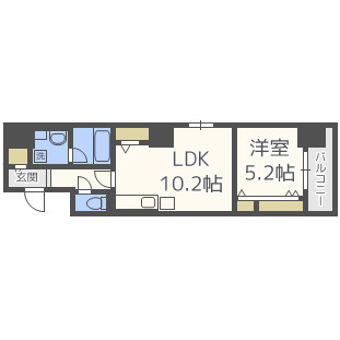 ファヴール南堀江の間取り|ファヴール南堀江　間取り