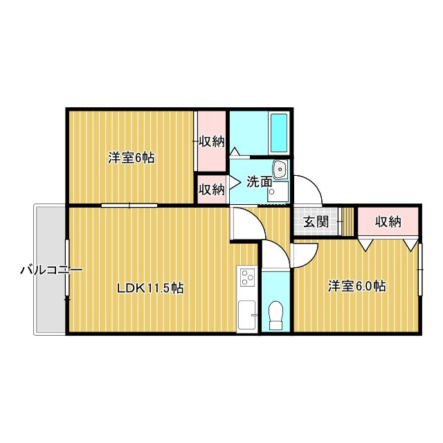 ネオス２００１の間取り