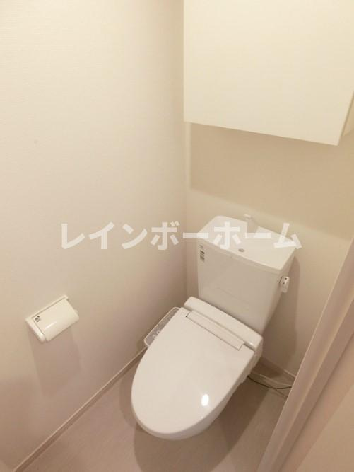 仲介手数料（賃料の1.10ヵ月）の50％OFF対象物件！のトイレ|トイレもきれいです