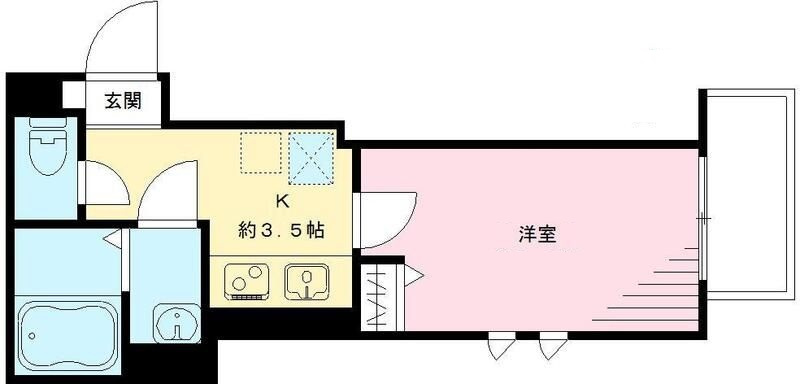 Ｐａｌｕｄｅ新桜台（パルーデ新桜台）の間取り|間取りです。