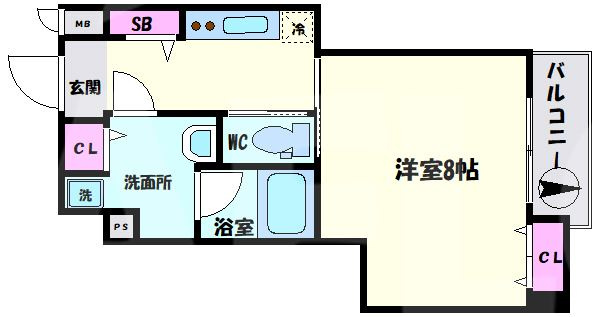 ブラン花園町の間取り|ブラン花園町　間取り