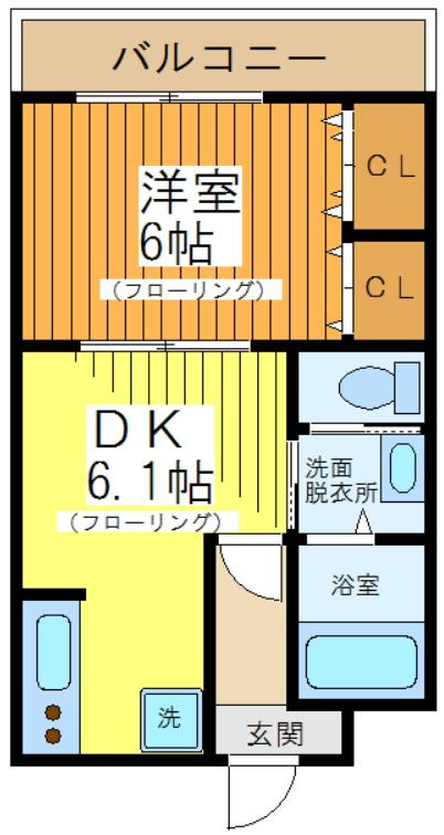 ガーデンハイツの間取り