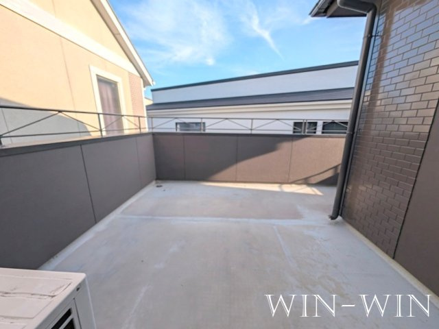 曙町測点戸建のバルコニー