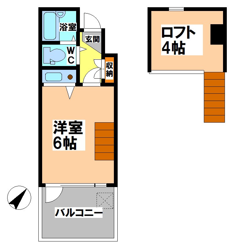 アティクス吉祥寺の間取り