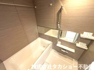 【浴室】 | サンクレイドル千葉登戸スカイレジデンス | きれいなお風呂です