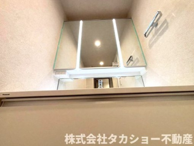 【独立洗面台】 | サンクレイドル千葉登戸スカイレジデンス | 独立洗面化粧台付き