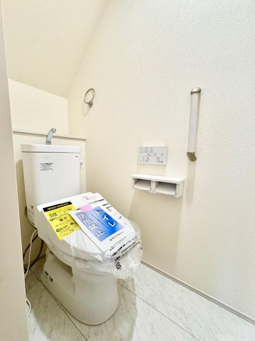 《仲介手数料半額》北本市中丸7丁目全12棟　9号棟のトイレ