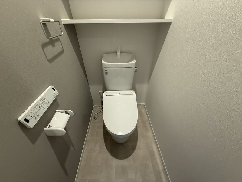 GlanZ 六ツ門のトイレ|快適な温水洗浄便座トイレです