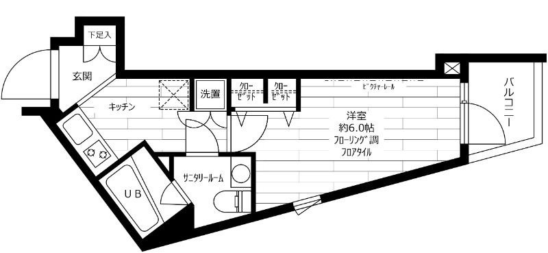 グランドコンシェルジュ用賀アジールコートの間取り|間取りです。