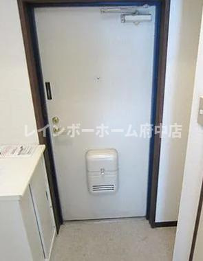グリーンハイム是政の玄関