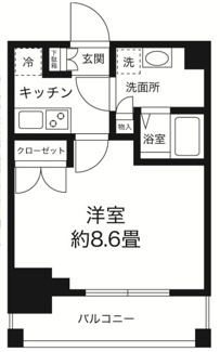 【間取り】 | エルパティオ両国 | 間取りです。