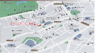 【地図】 | プライムアーバン赤坂