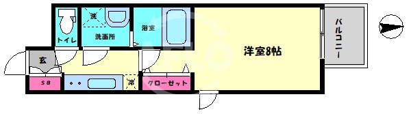 レジュールアッシュ都島の間取り|レジュールアッシュ都島　間取り