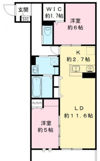 【間取り】 | 芝弥生レジデンス | 間取りです。