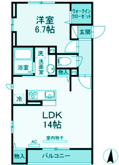 【間取り】 | メゾンヴィクトワール梶ヶ谷