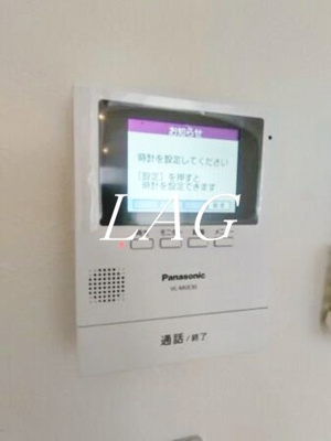 【セキュリティ】 | ＡＷ駒込ソメイレジデンス | モニター付きインターフォンです。