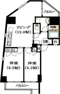 【間取り】 | セレシア西巣鴨 | 間取りです。