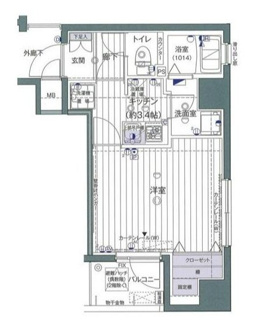 【間取り】 | ヴァレッシア錦糸町シティ