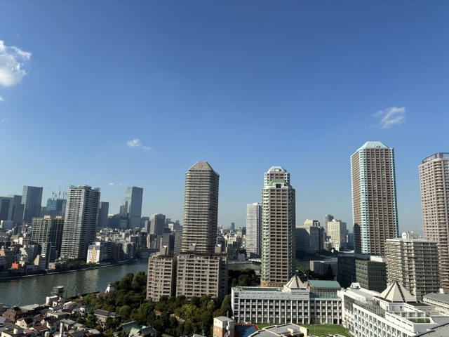 北西側バルコニーからの眺め