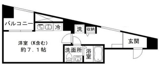 【間取り】 | フロレゾン代々木 | 間取りです。