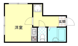 【間取り】 | クラシェア中野新橋 | 間取りです。