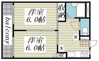 【間取り】 | リバーサイドハウス桜台 | 間取りです。