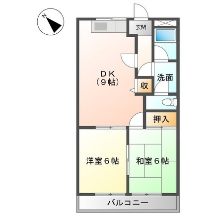 コーポエクセルの間取り