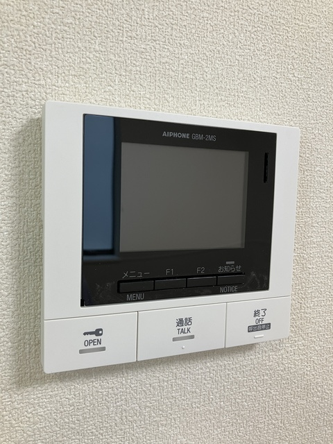 Villa Feliceのセキュリティ|★安心のTVモニター付きインターホン★