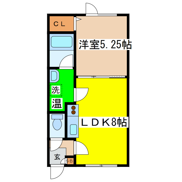 エステートｉｎラミネールの間取り