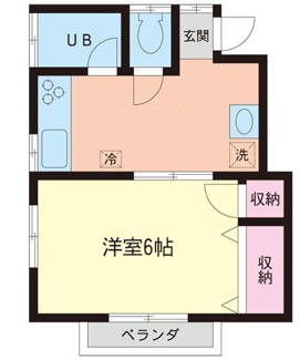【間取り】 | コーポプリティ | 間取りです。