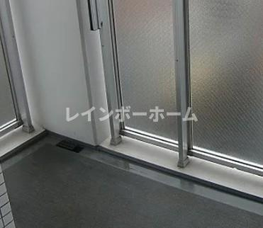 ウィステリアときわ台のバルコニー