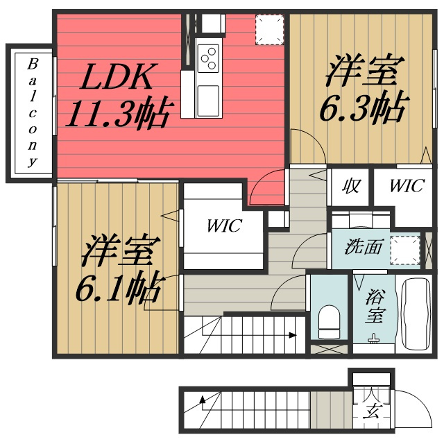 【間取り】