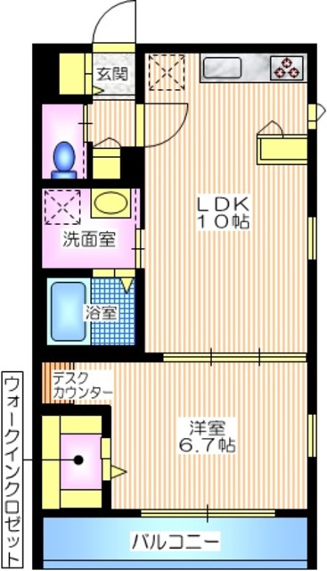 メゾン御所山の間取り