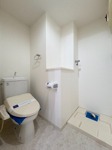新品家具付きマンション日本橋本町7(KaGood東京)の洗面所