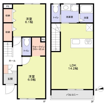 フォレストメゾン梅小路の間取り
