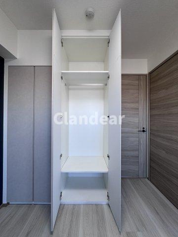 パレステージ六町Ⅳの収納|ドキドキの新生活も、安心してスタート。ぴったりの住まいを見つけませんか？クランディアが一緒に住まい選びをサポートします‼　まずは、お気軽にお問合せください　＃クランディア