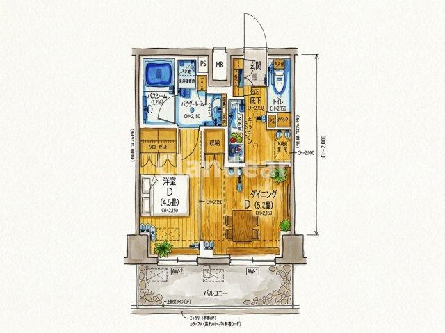 パレステージ六町Ⅳの間取り|ドキドキの新生活も、安心してスタート。ぴったりの住まいを見つけませんか？クランディアが一緒に住まい選びをサポートします‼　まずは、お気軽にお問合せください　＃クランディア
