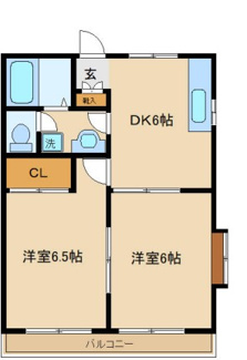 【間取り】 | ルミネＫ | 間取りです。