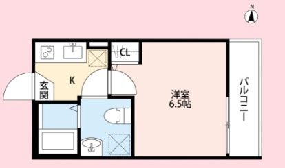 コンフォートメゾン蕨の間取り