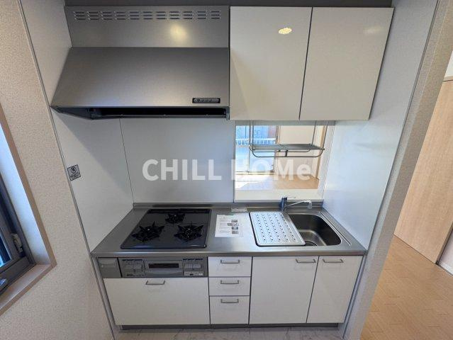 クラヴィエ駒寄　Ｂのキッチン|当社、チルホームのHPもご覧ください(^^)/物件情報多数♪