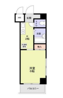 【間取り】 | フローレス中原Ⅱ