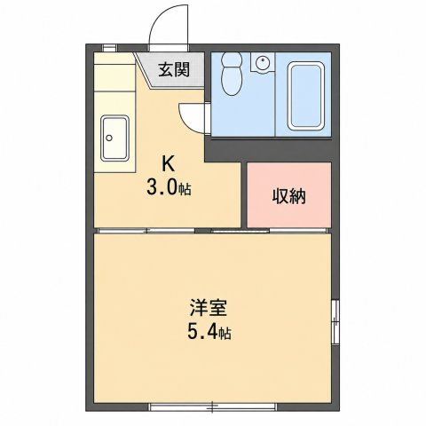 ベレッサ久我山の間取り