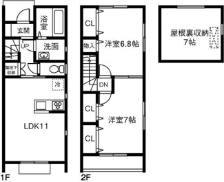 【間取り】 | ＢＬＵＥ ＴＲＥＥ陽光台