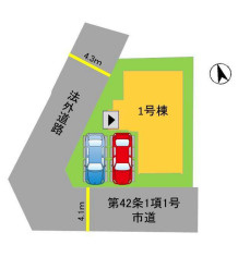 【区画図】 | 福岡市東区香椎駅東1丁目2期　1号棟（全1棟）【仲介手数料無料・0円】 | 区画図です。