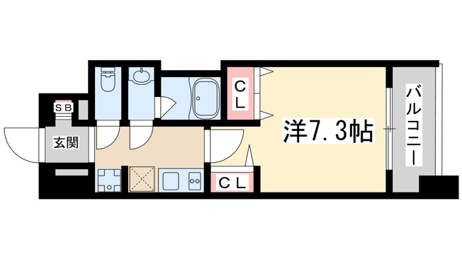 【間取り】 | セレッソコートリバーサイドOSAKA