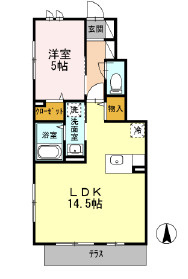 ガーデンハウスの間取り