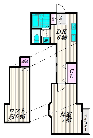 グレースハイム山王の間取り