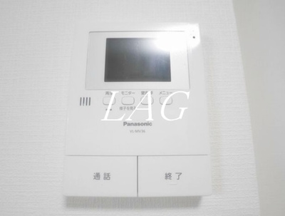 【セキュリティ】 | マスターズ大森西 | モニター付きインターホンです。