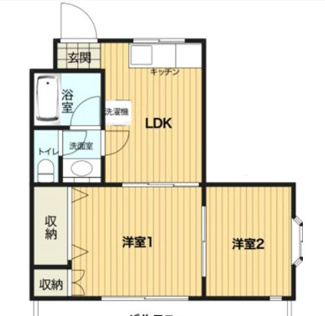 【間取り】 | パークピア井出 | 間取りです。